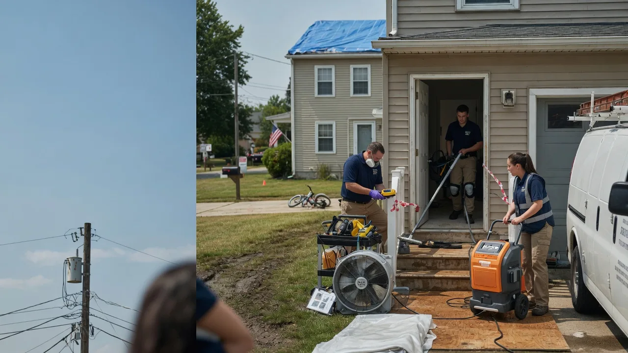 Water Damage Repair in Danville, PA near me